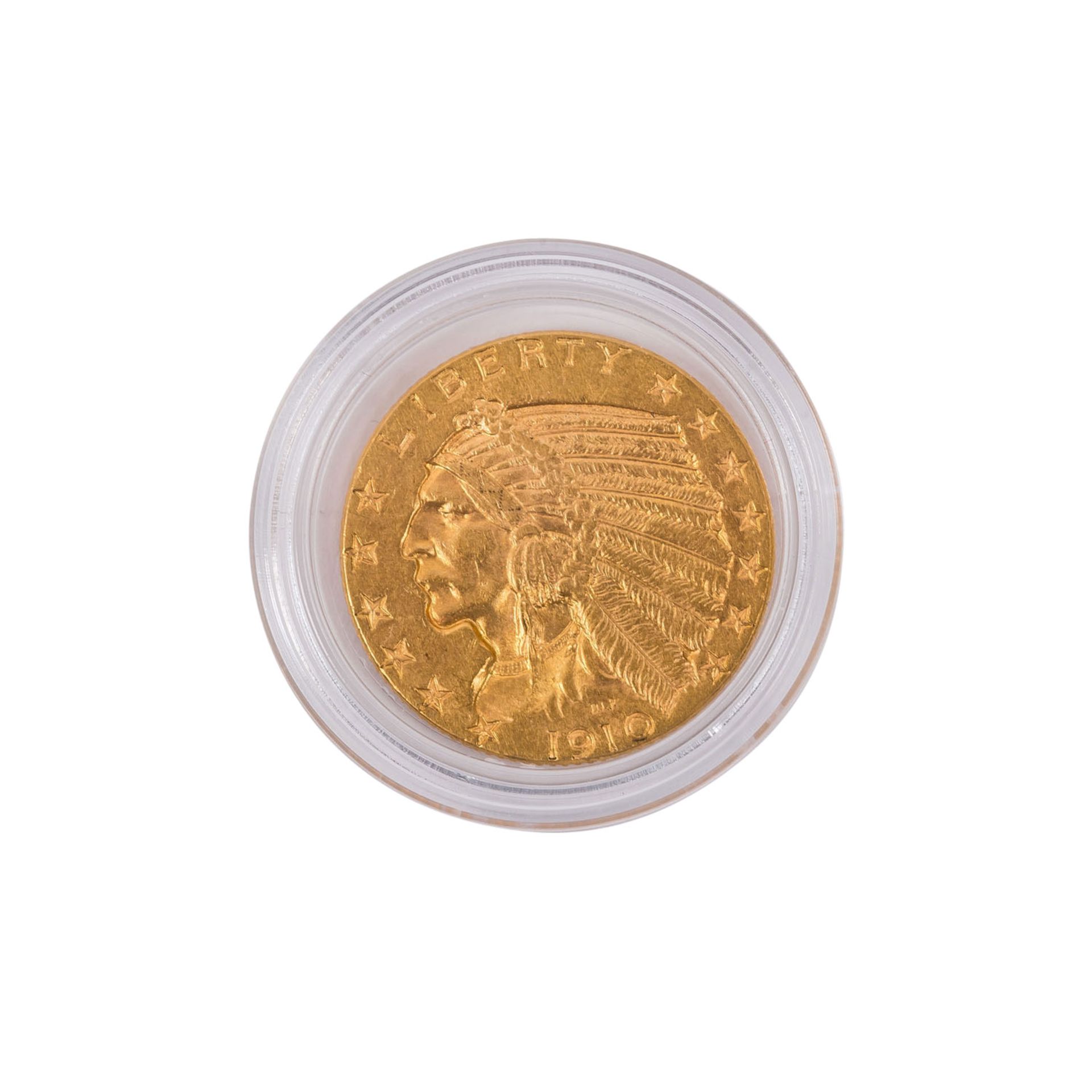 USA /GOLD - 5 Dollars 'Indian Head' 1910