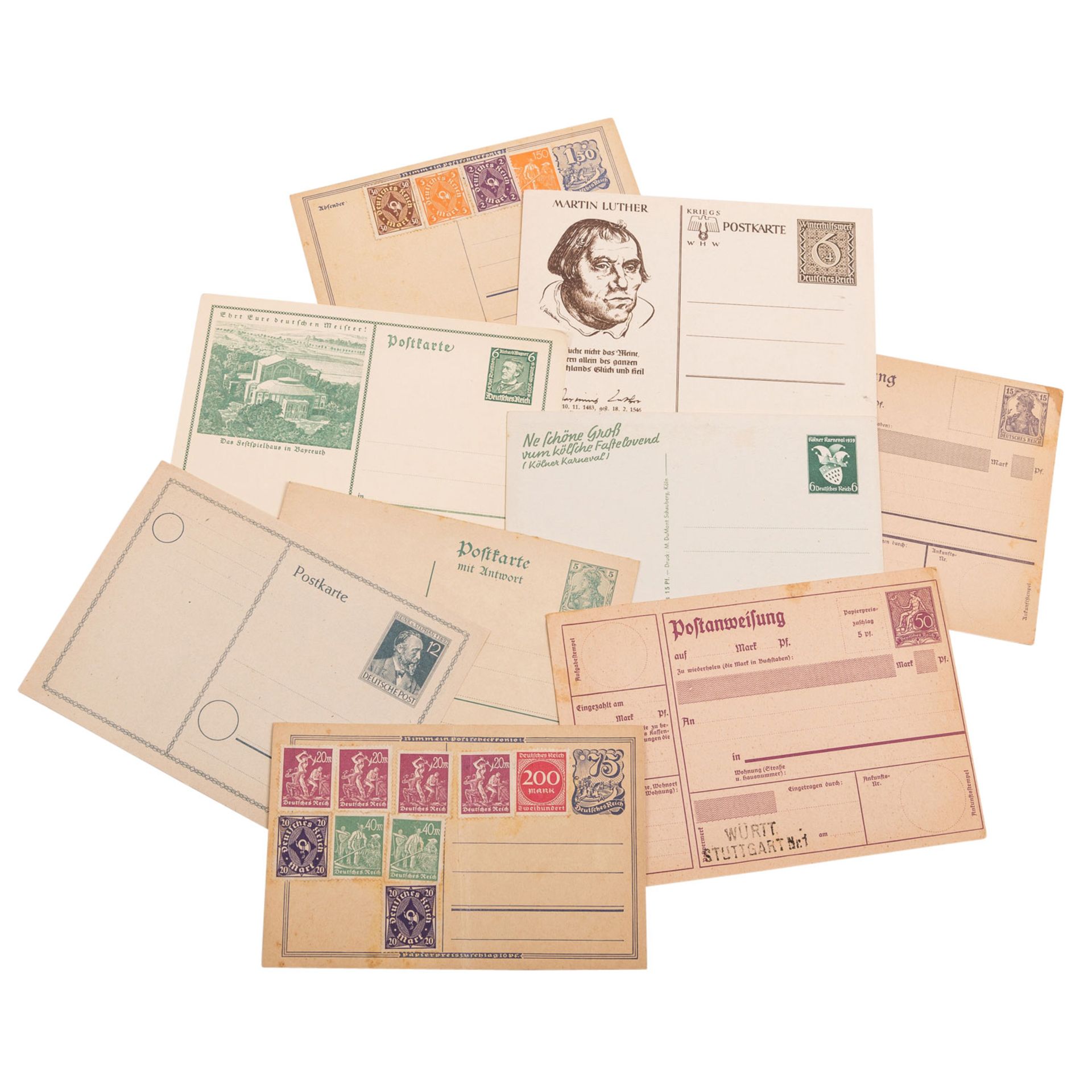Dt. Reich, Kolonien, Propaganda - Interessanter Posten mit ca. 100 Briefen und Karten - Bild 4 aus 5