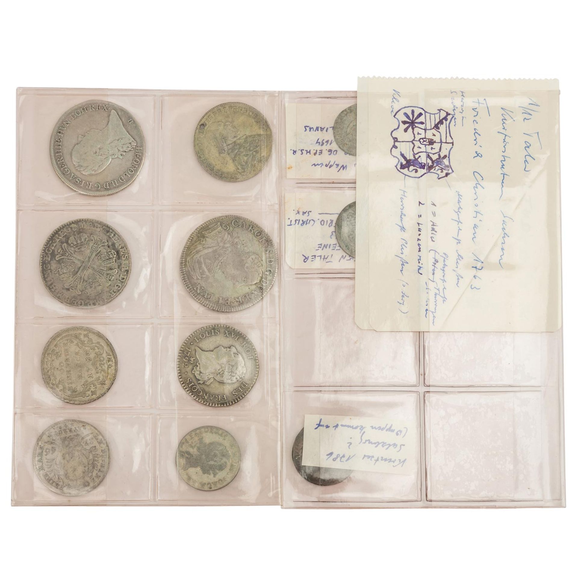 Kl. Konvolut Münzen des 18. Jh. mit ca. 11 Münzen - Bild 2 aus 2