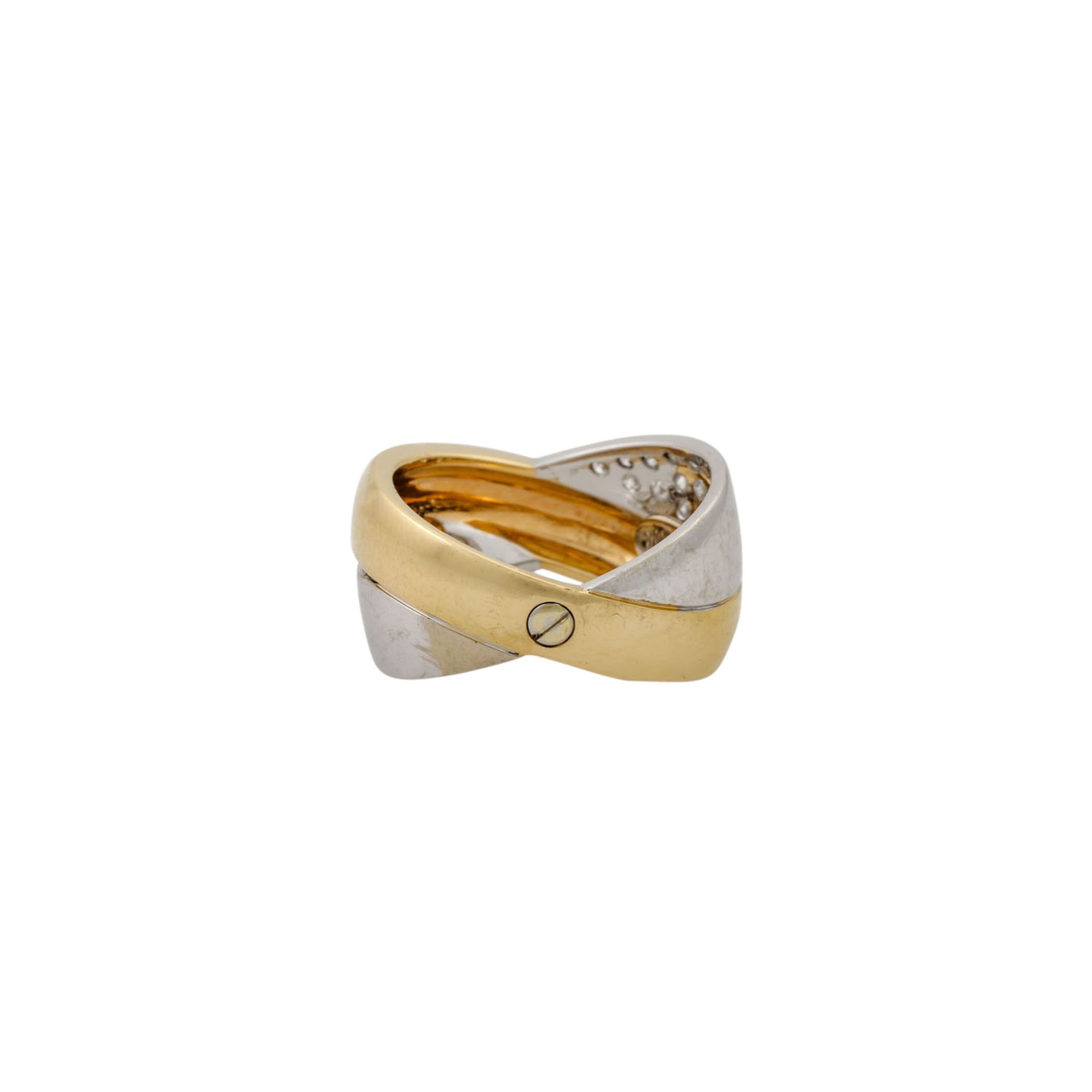 WEMPE Ring mit Brillanten ca. 0,4 ct, - Bild 4 aus 5
