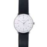 JUNGHANS Max Bill, Ref. 027/3500.00. Armbanduhr. Aktueller Neupreis: 995,- Euro.