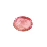 Loser pinkfarbener Katzenaugenturmalin 3,74 ct,