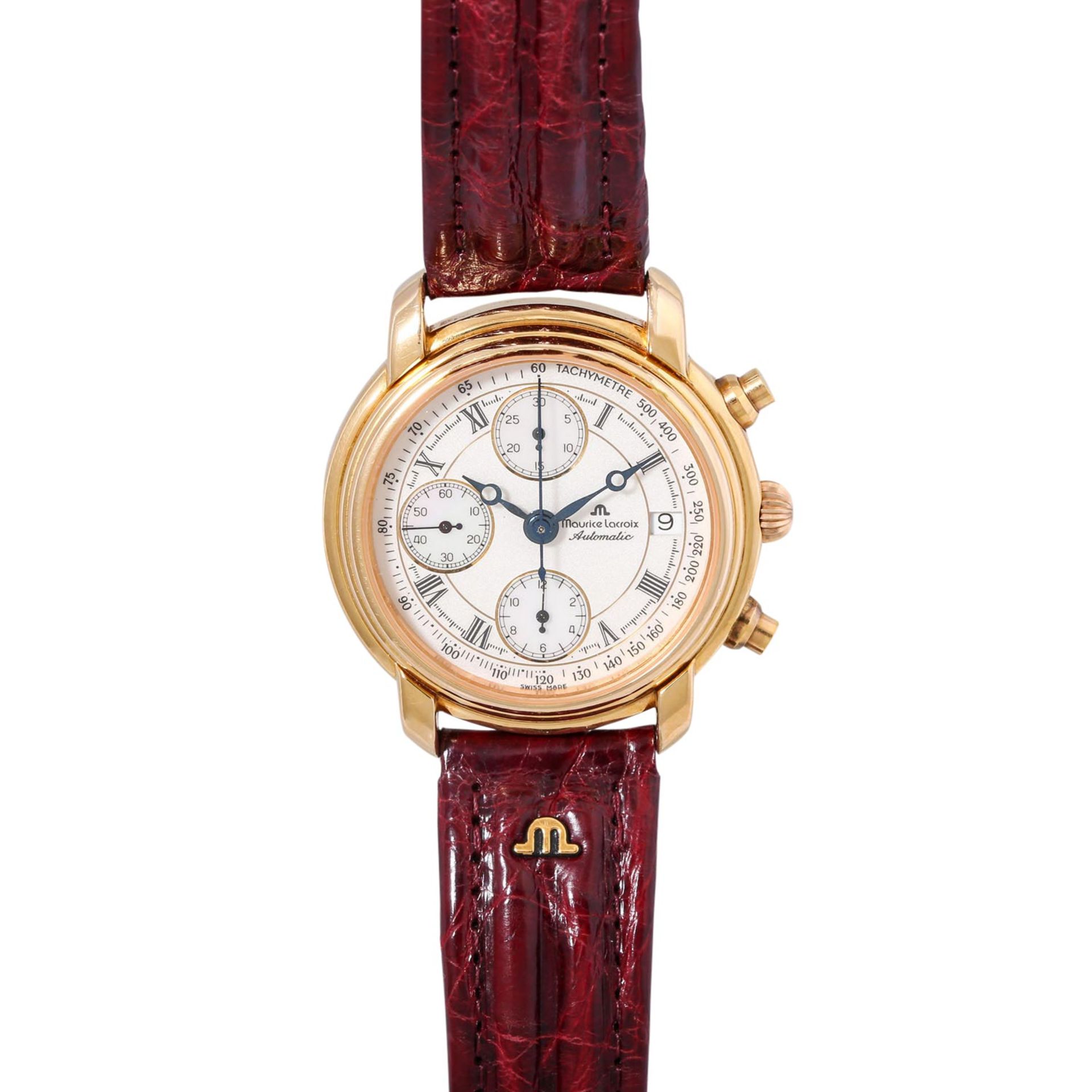 MAURICE LACROIX Vintage Chroneo Chronograph, Ref. 03274. Herrenuhr. Ca. 1990er Jahre.