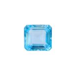 1 loser Blautopas von 20,04 ct,