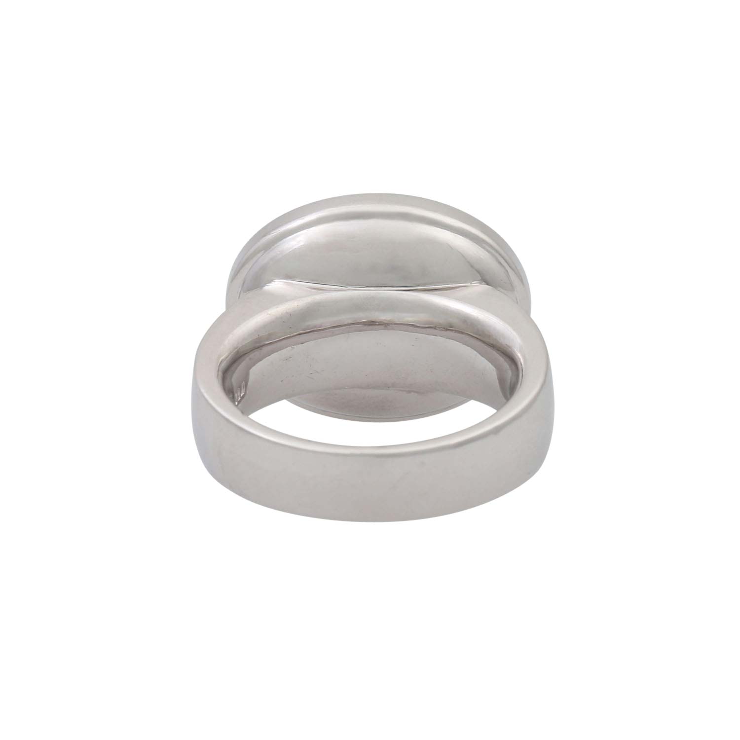 Ring mit grauem Mondsteincabochon - Image 4 of 5