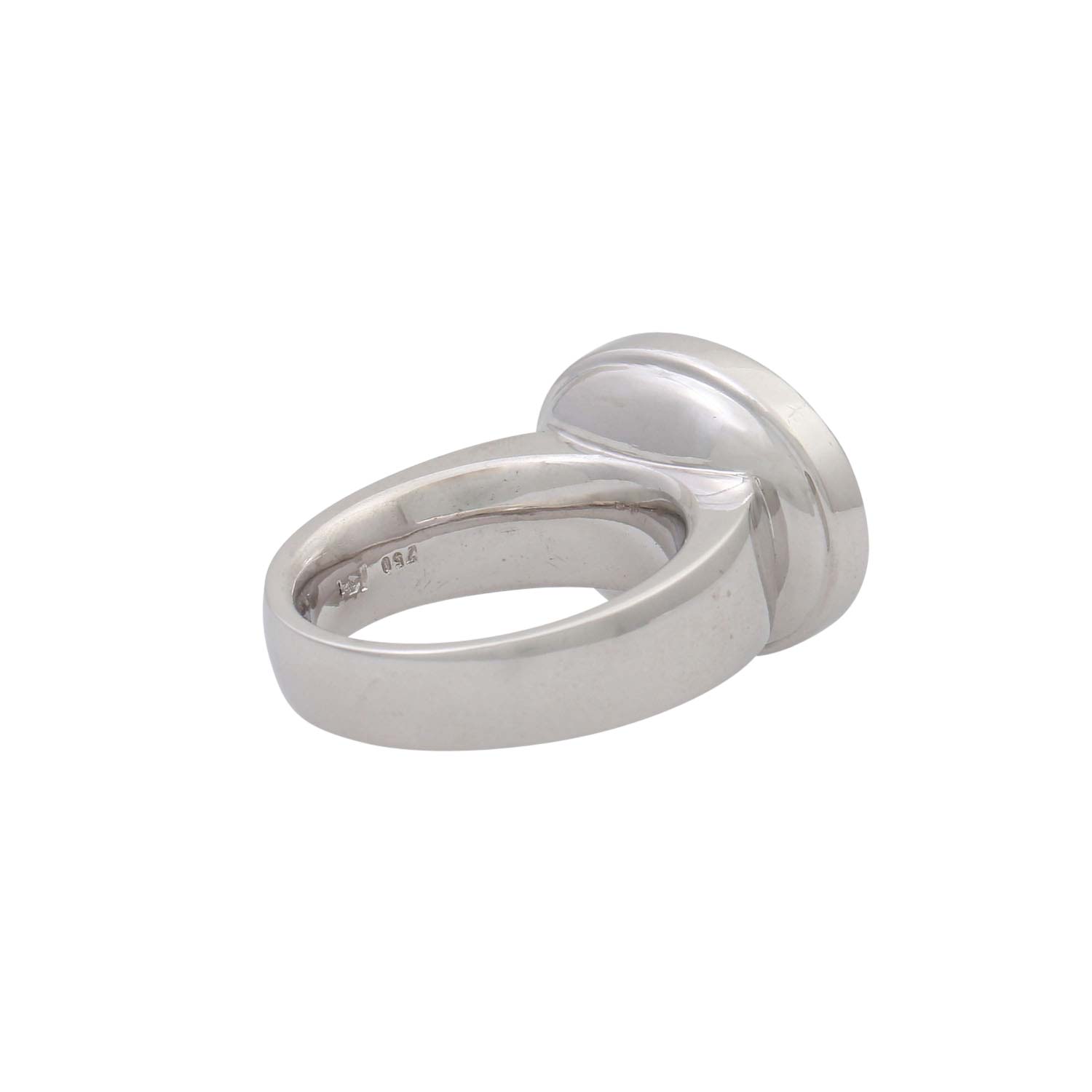 Ring mit grauem Mondsteincabochon - Image 3 of 5