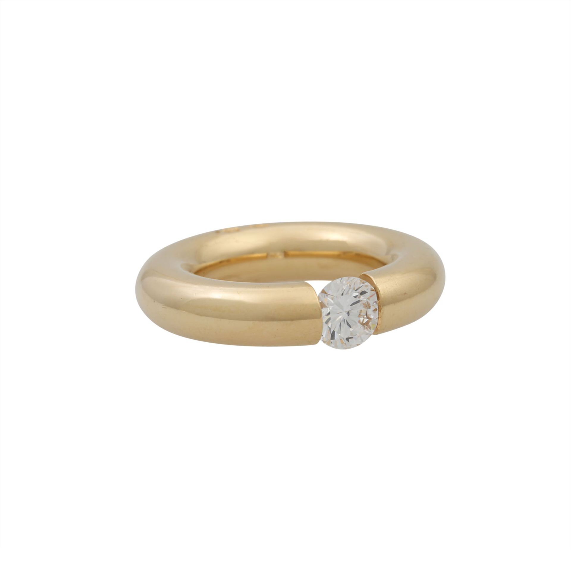 NIESSING Spannring mit Brillant von 1,03 ct,