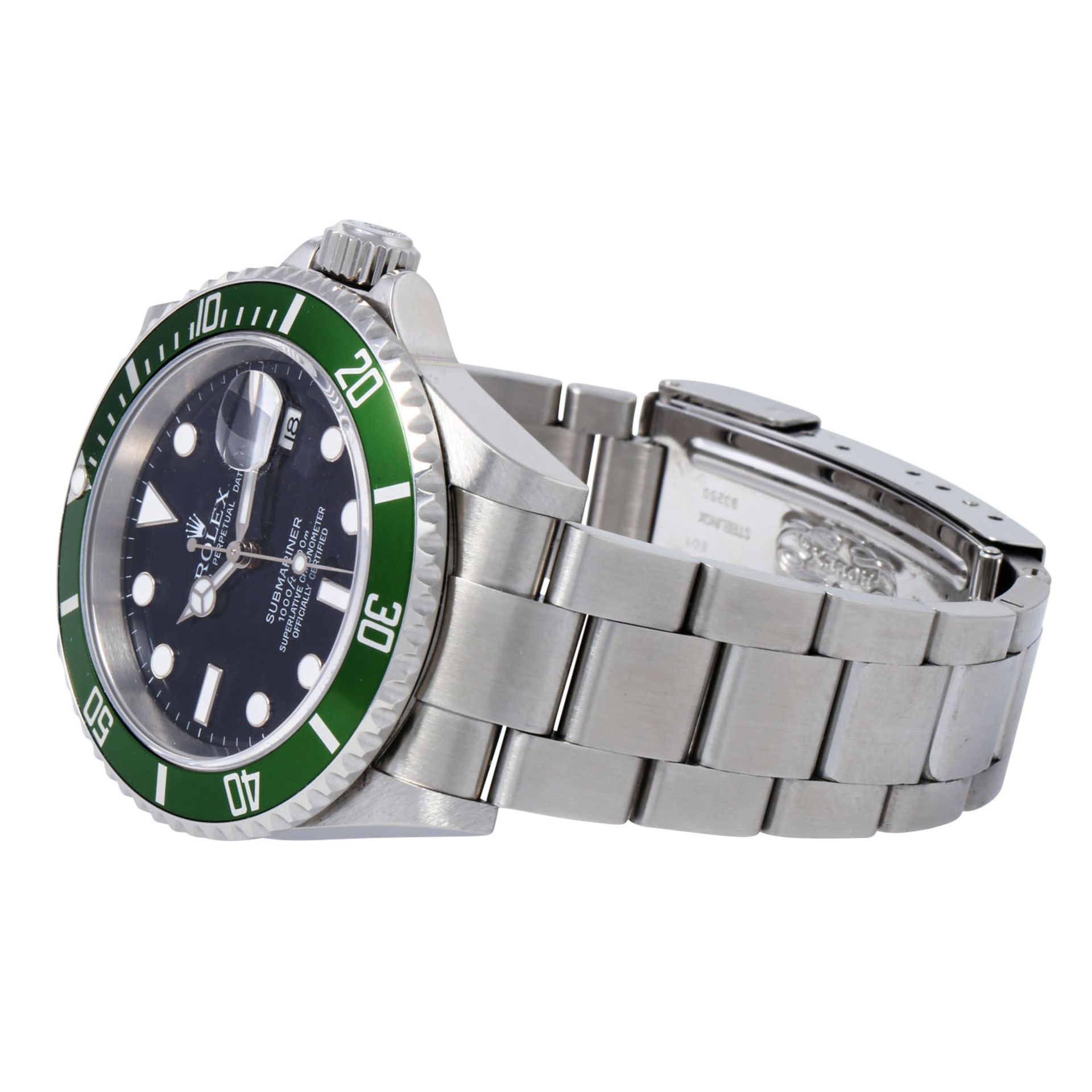 ROLEX Submariner Date "Kermit", Ref. 116610LV. Armbanduhr. - Bild 6 aus 8