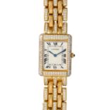 CARTIER Vintage Tank Louis "Ice", Ref. 8810. Armbanduhr. Ca. 1990er Jahre.