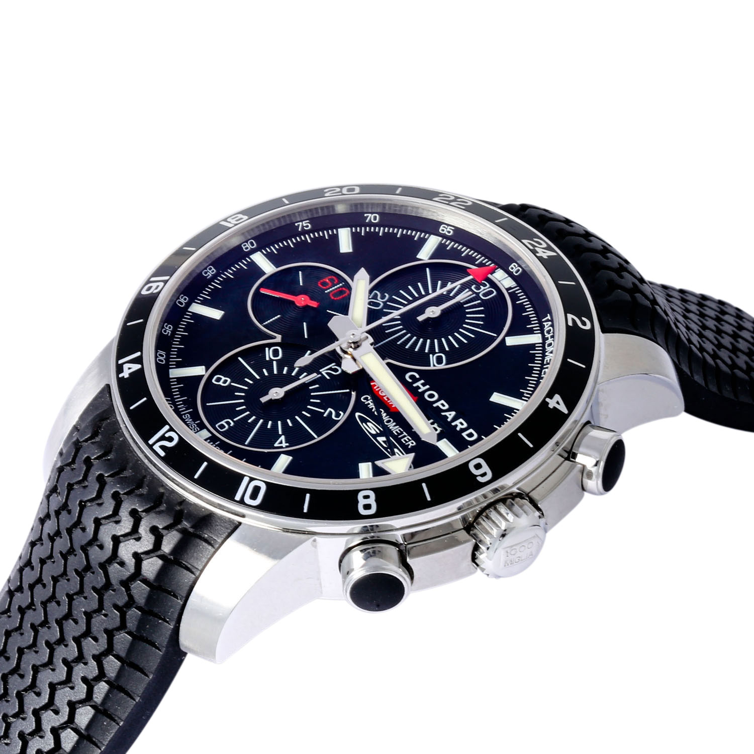 CHOPARD Mille Miglia GMT Chronograph "SLR", Ref. 8550. Herrenuhr. - Image 4 of 6