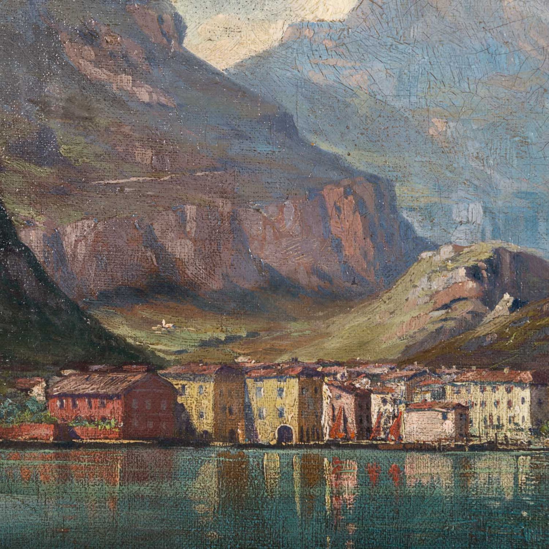 WOLFF, RICHARD (Esseg 1880-1964 Bozen), "Torbole am Gardasee", - Bild 5 aus 8