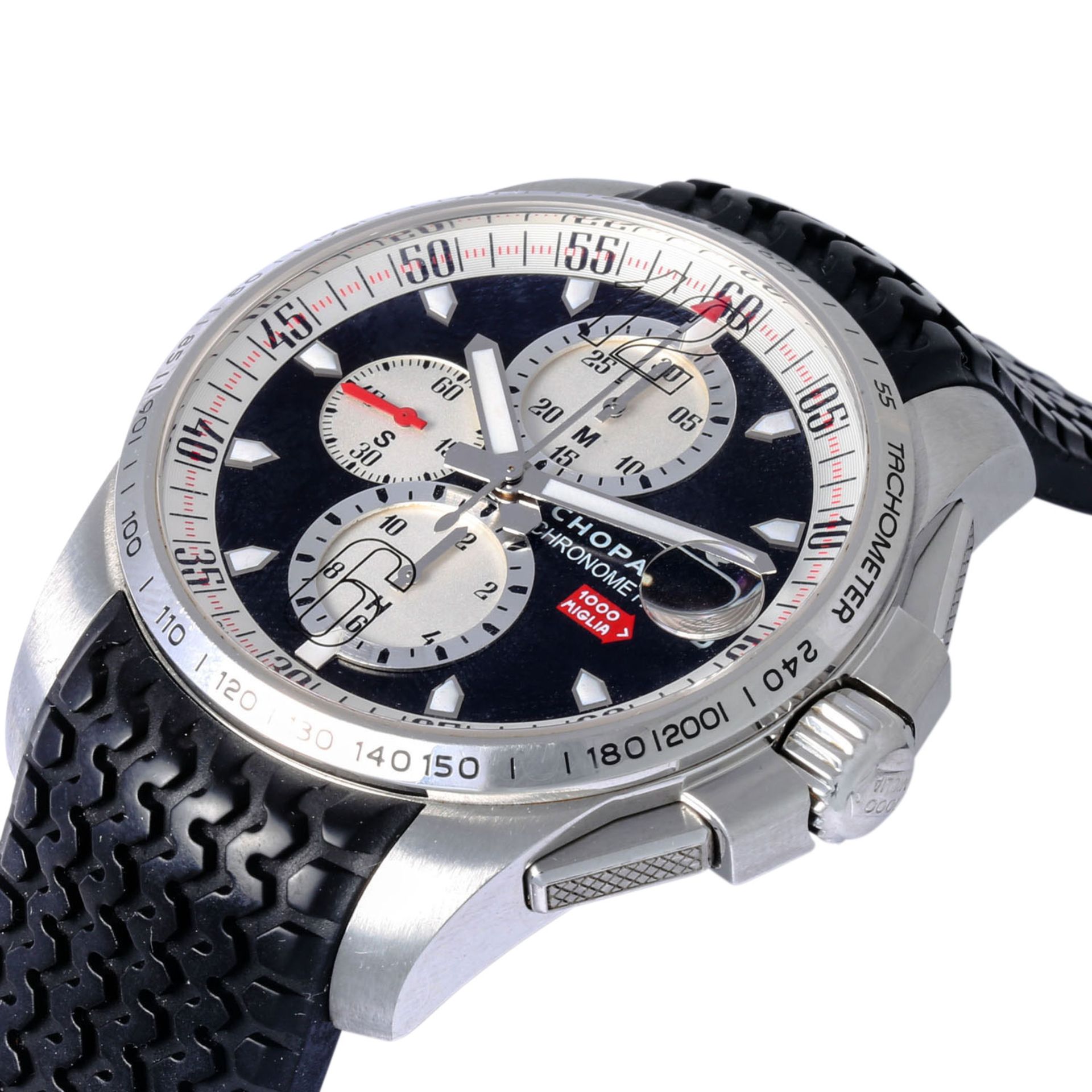 CHOPARD Mille Miglia GT XL Chronograph "SLR", Ref. 8459. Herrenuhr. - Bild 4 aus 6