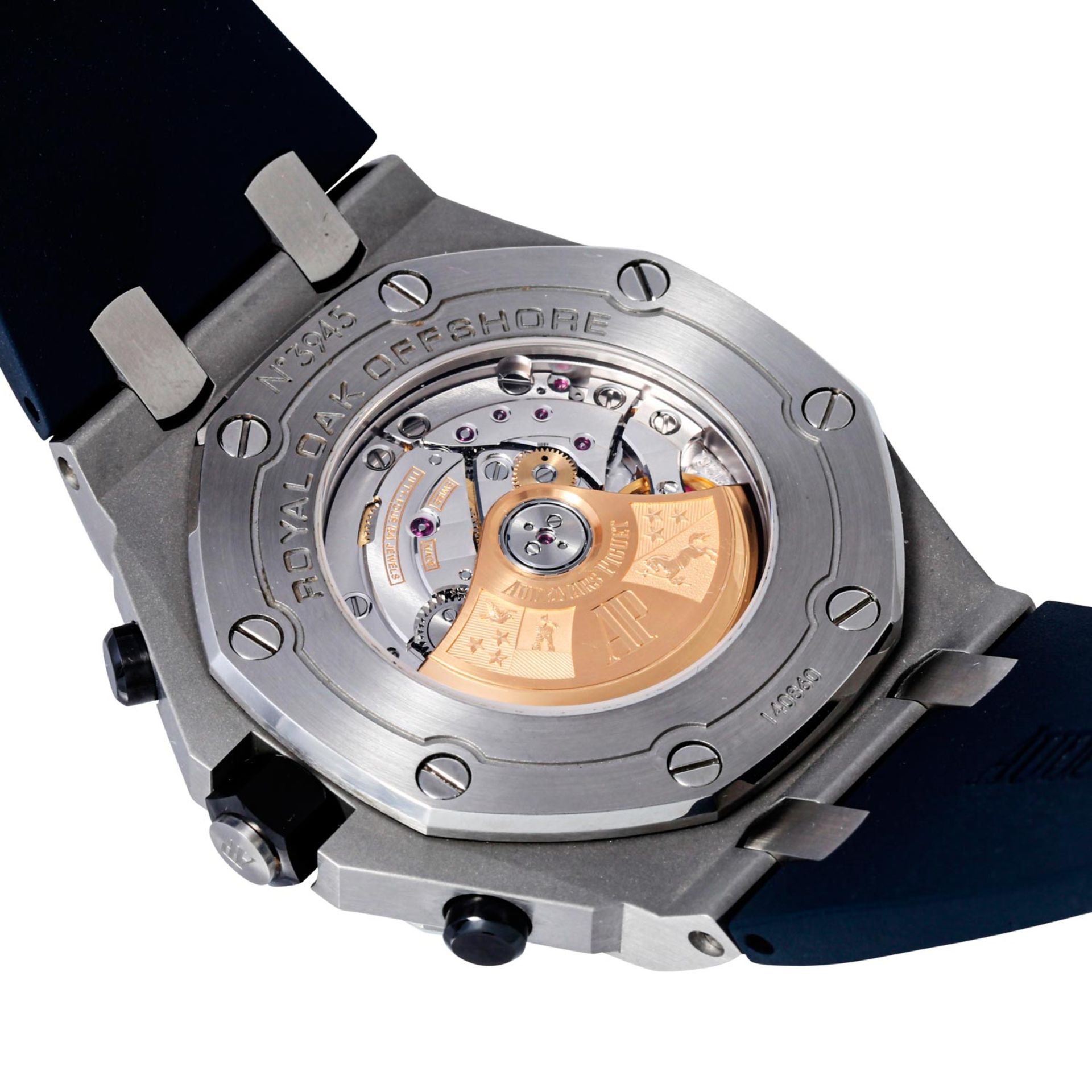 AUDEMARS PIGUET Royal Oak Offshore 42 "Navy", Ref. 26470ST.OO.A027CA.01. Herrenuhr. - Bild 5 aus 8