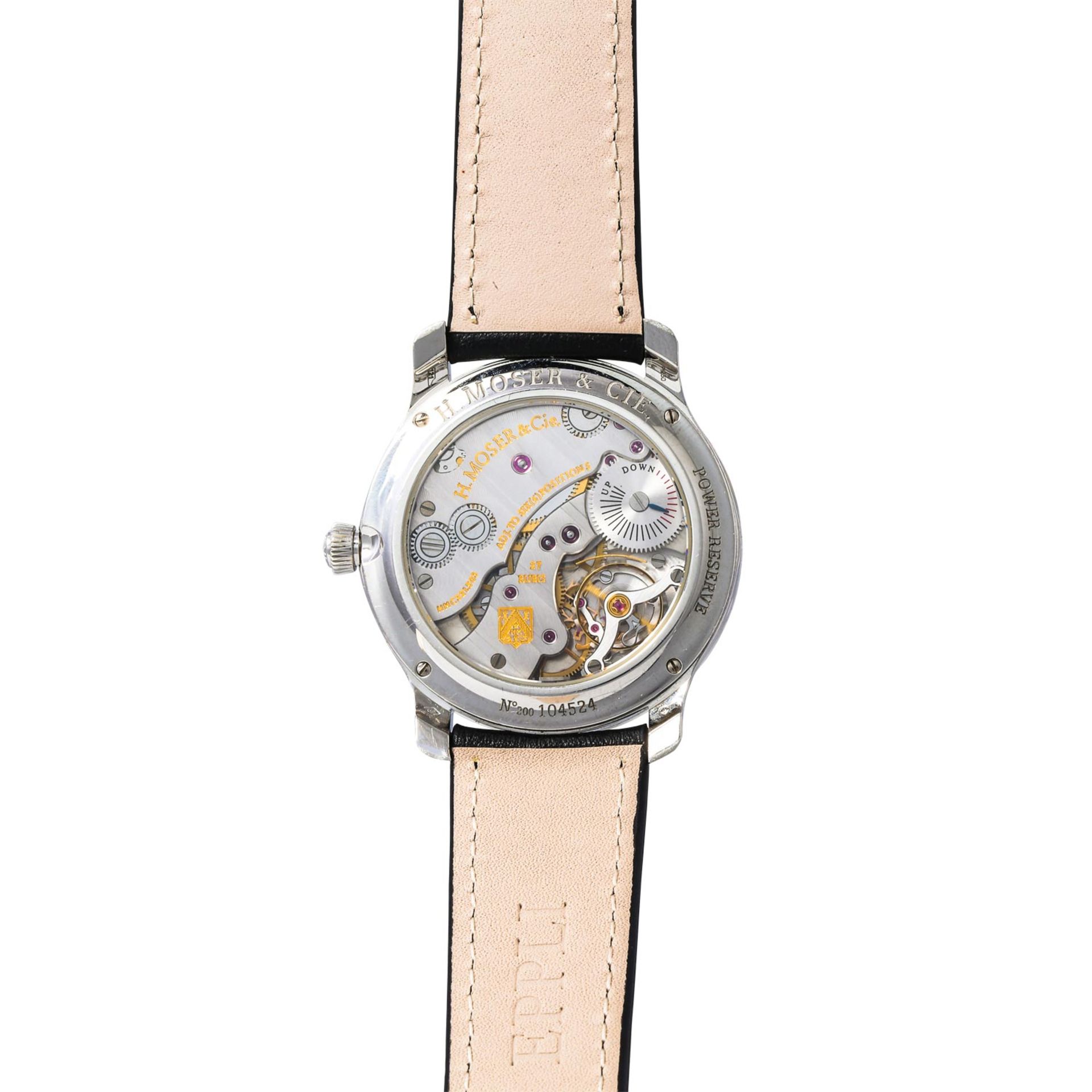 H. MOSER & CIE Mayu, Ref. 321.503-003. Armbanduhr. - Bild 2 aus 7