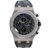 AUDEMARS PIGUET Royal Oak Offshore 42 "Elefant", Ref. 26470ST.OO.A104CR.01. Herrenuhr.