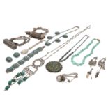 Konvolut ethnographischer Schmuck,