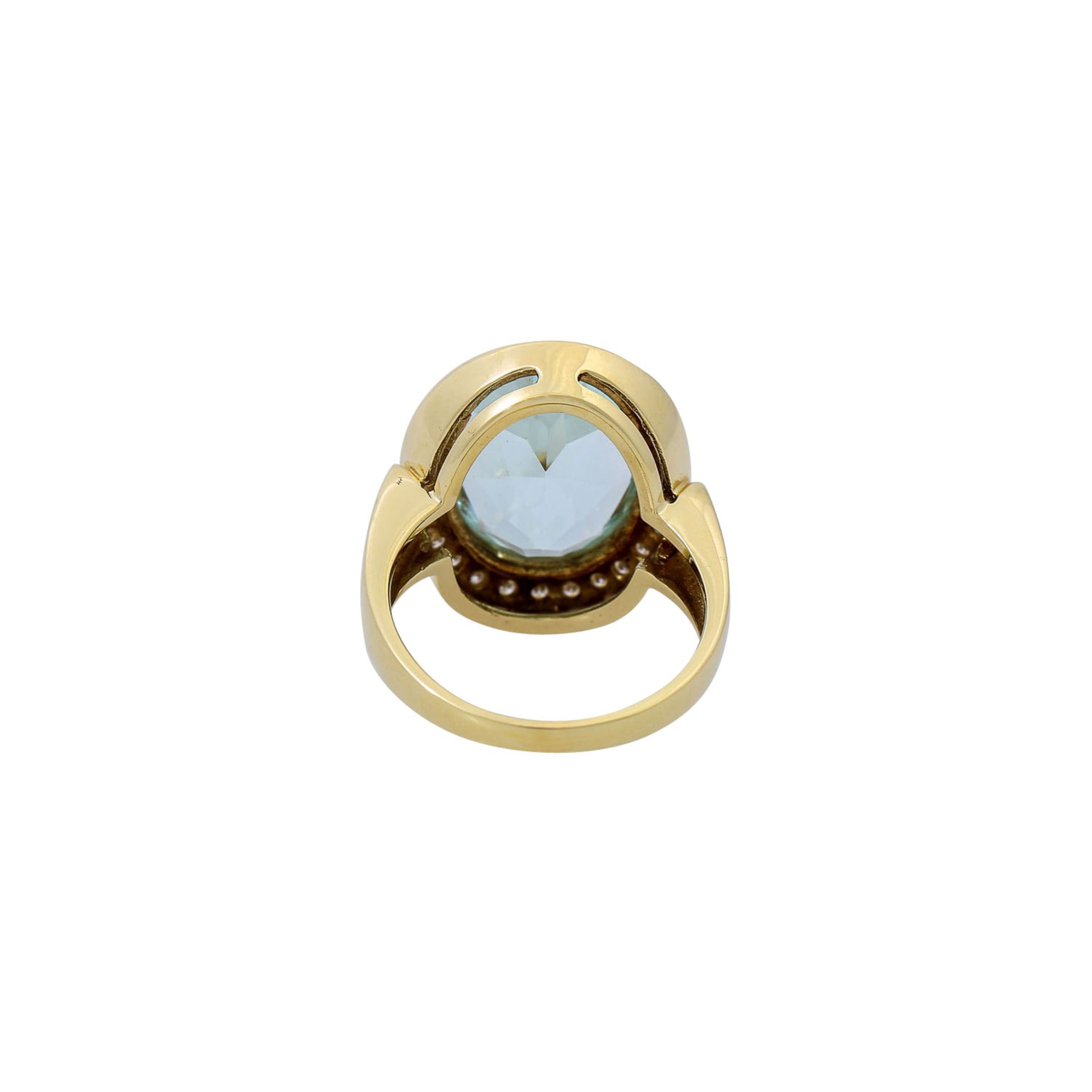 Ring mit Aquamarin - Bild 4 aus 5