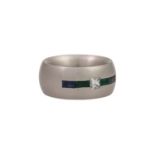 HENRICH & DENZEL Ring mit Prinzessdiamant