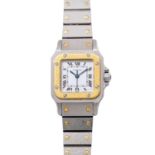 CARTIER Neo Vintage Santos, Ref. 0902. Damenuhr. Ca. 1990er Jahre.