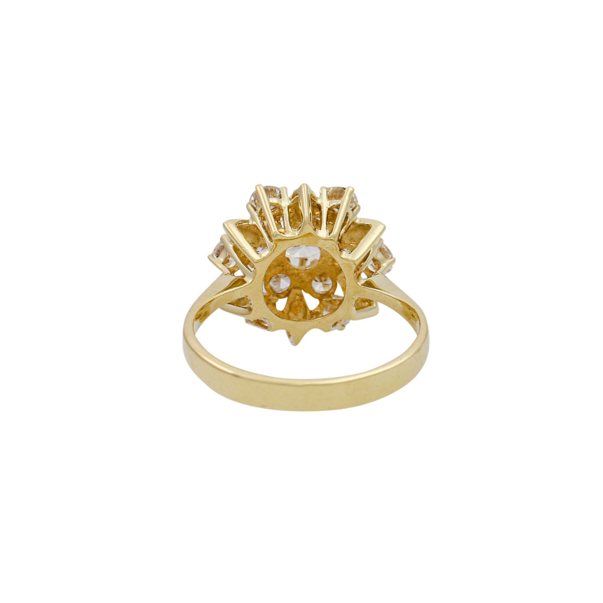 Ring mit Brillanten zus. ca. 1,48 ct - Bild 4 aus 5