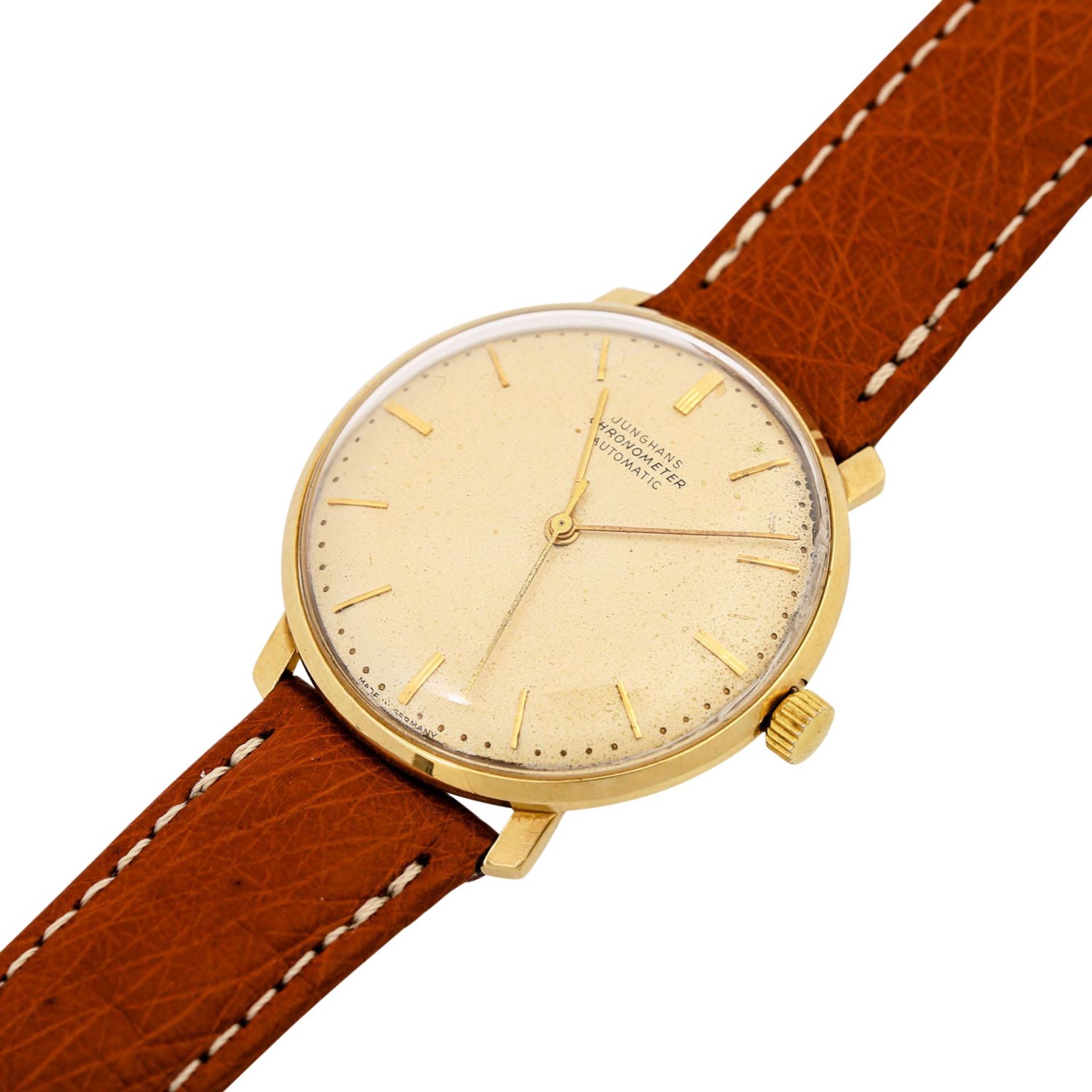 JUNGHANS Vintage Automatic Chronometer Herren Armbanduhr. Ca. 1960er Jahre. - Bild 5 aus 7