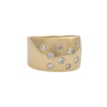 Ring mit Brillanten zus. ca. 0,60 ct,