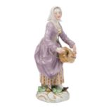 MEISSEN, Leierspielerin, 1763-1807