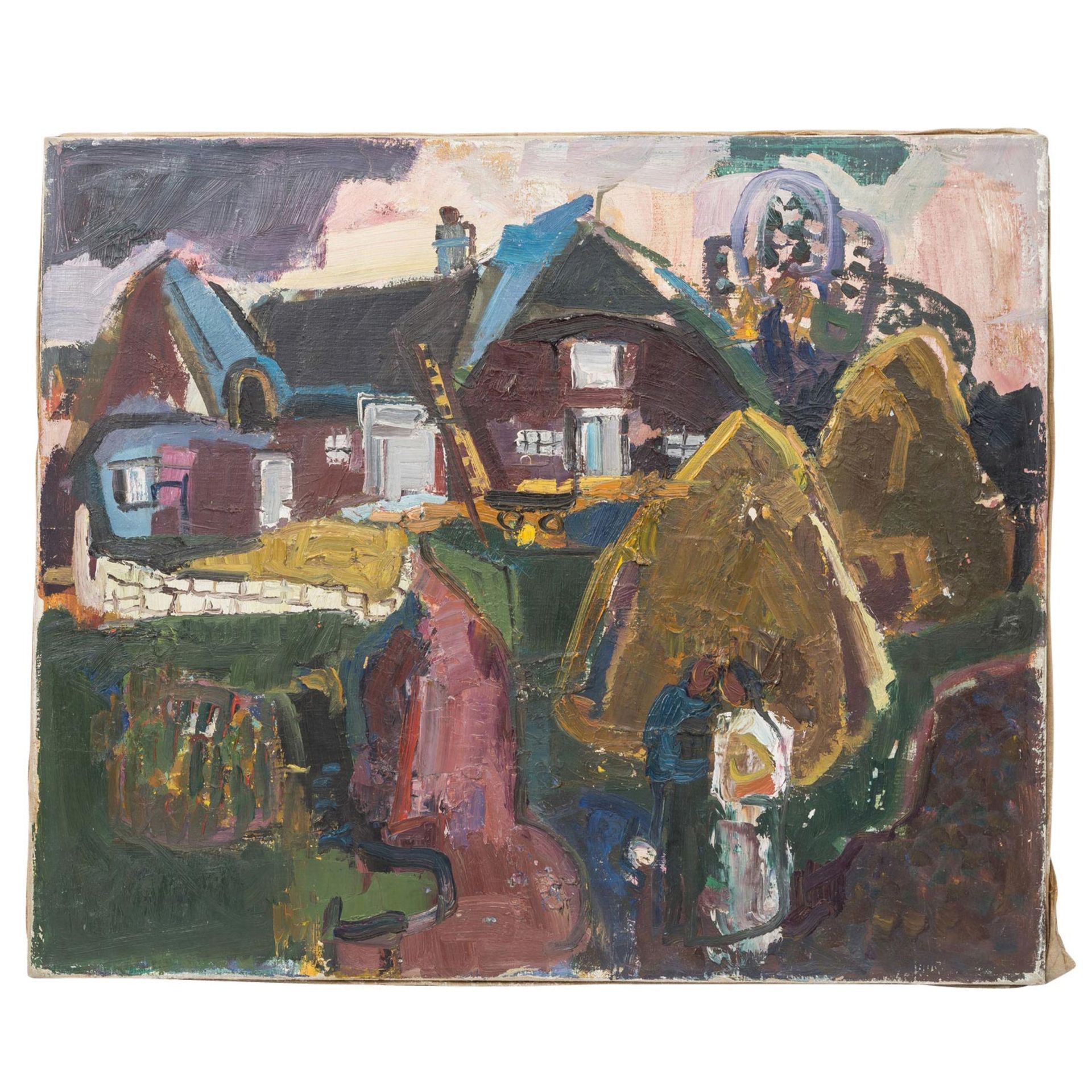 SCHOBER, PETER JAKOB (1897-1983), "Friesenhaus", - Bild 2 aus 3