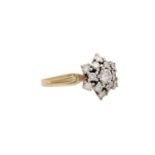 Ring mit Brillanten zus. ca. 0,8 ct,