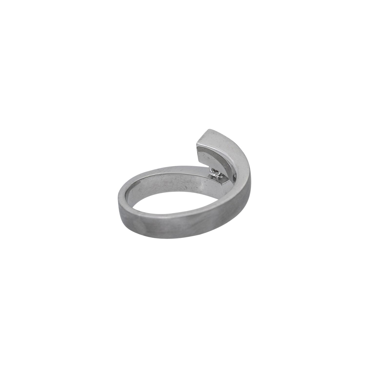 Spannring mit Brillant ca. 0,22ct, - Image 3 of 5