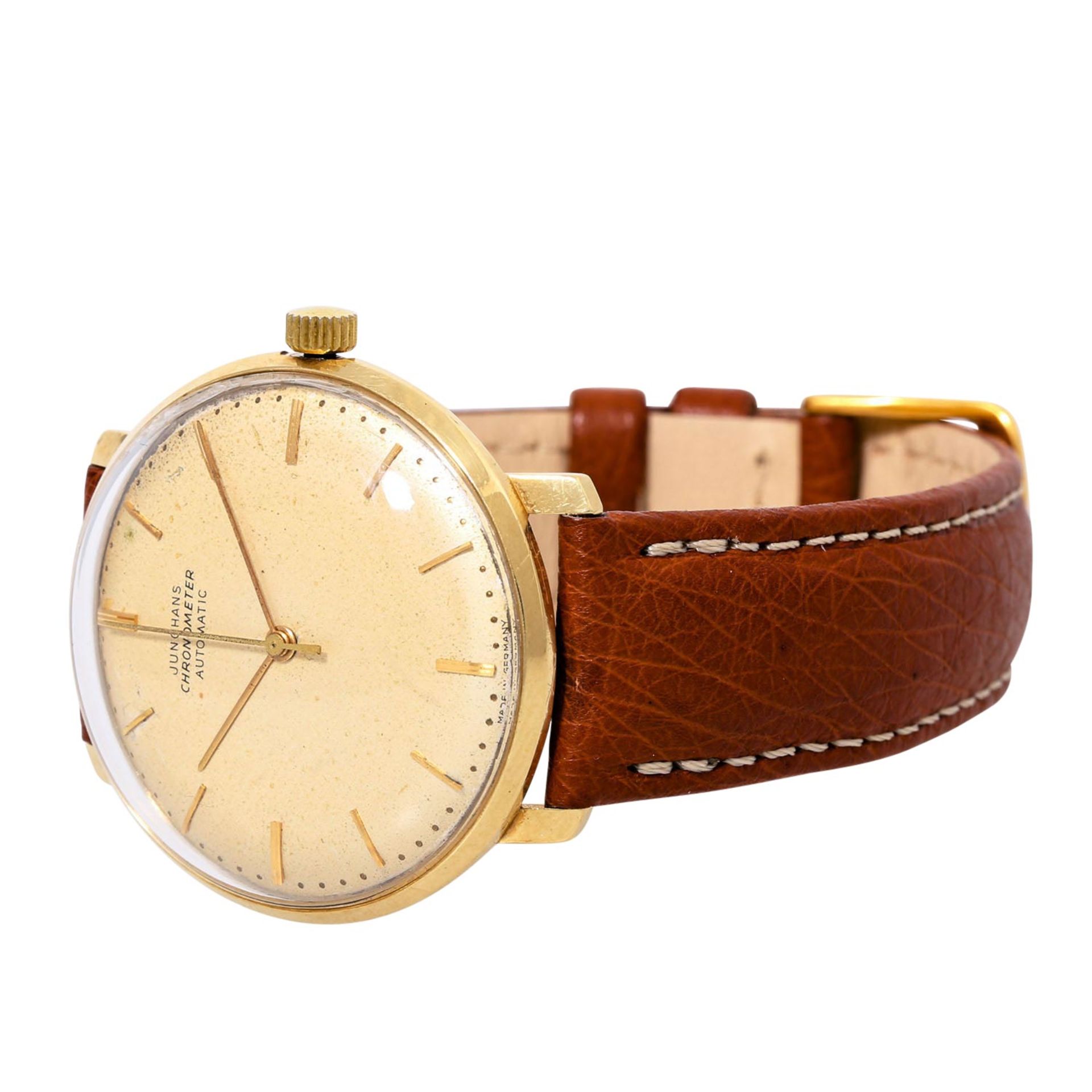 JUNGHANS Vintage Automatic Chronometer Herren Armbanduhr. Ca. 1960er Jahre. - Bild 6 aus 7