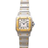 CARTIER Neo Vintage Santos Galbee, Ref. 1567. Damenuhr. Ca. 1990er Jahre.