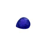 Loser Tansanit ca. 13,69 ct,