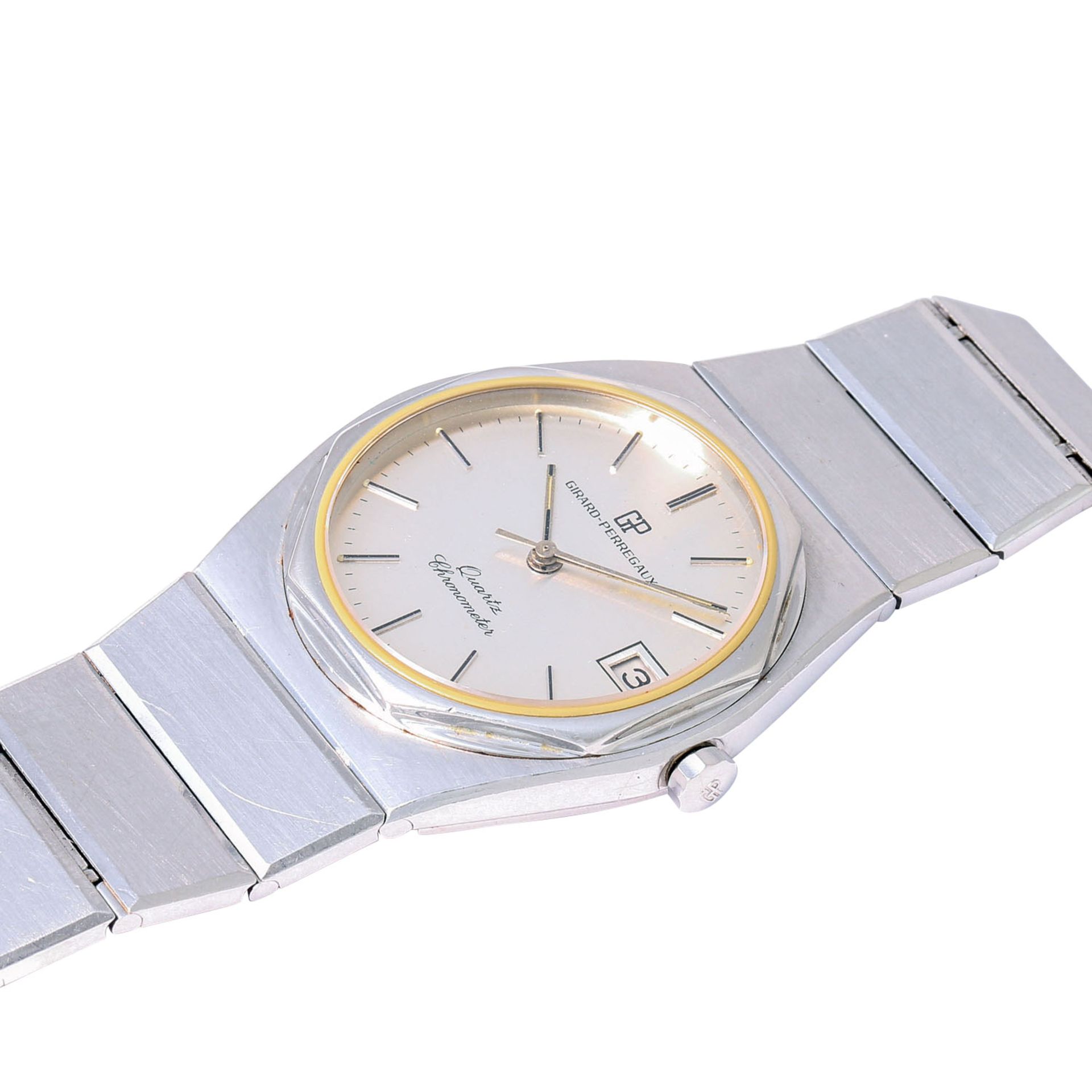 GIRARD PERREGAUX Vintage Laureato, Ref. 4266. Armbanduhr. Ca. 1980er Jahre. - Bild 5 aus 7