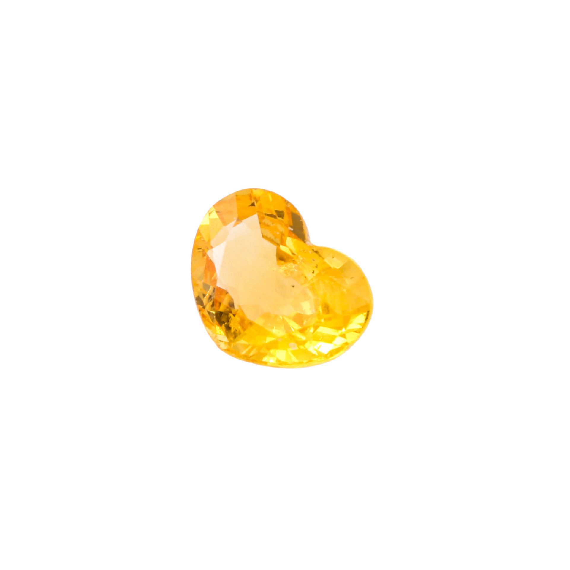 Loser gelber Saphir von 1,08 ct