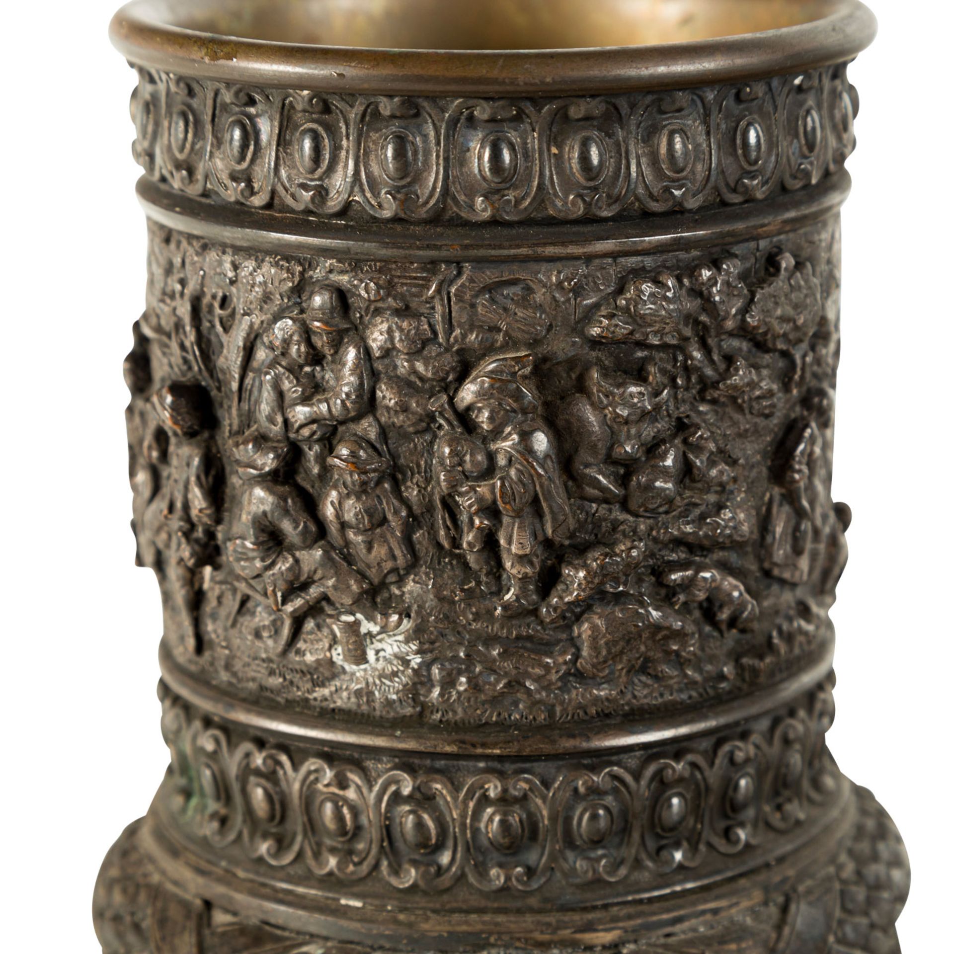 Historismus Pokal, um 1900, - Image 5 of 5
