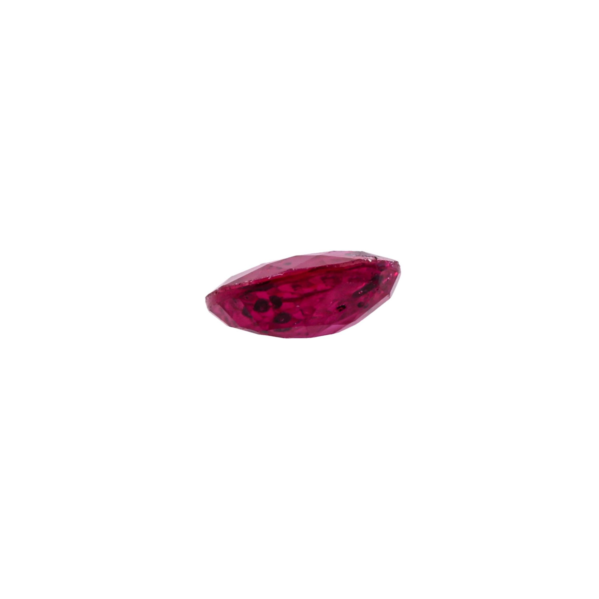 Loser Rubin von 0,53 ct, - Image 4 of 5