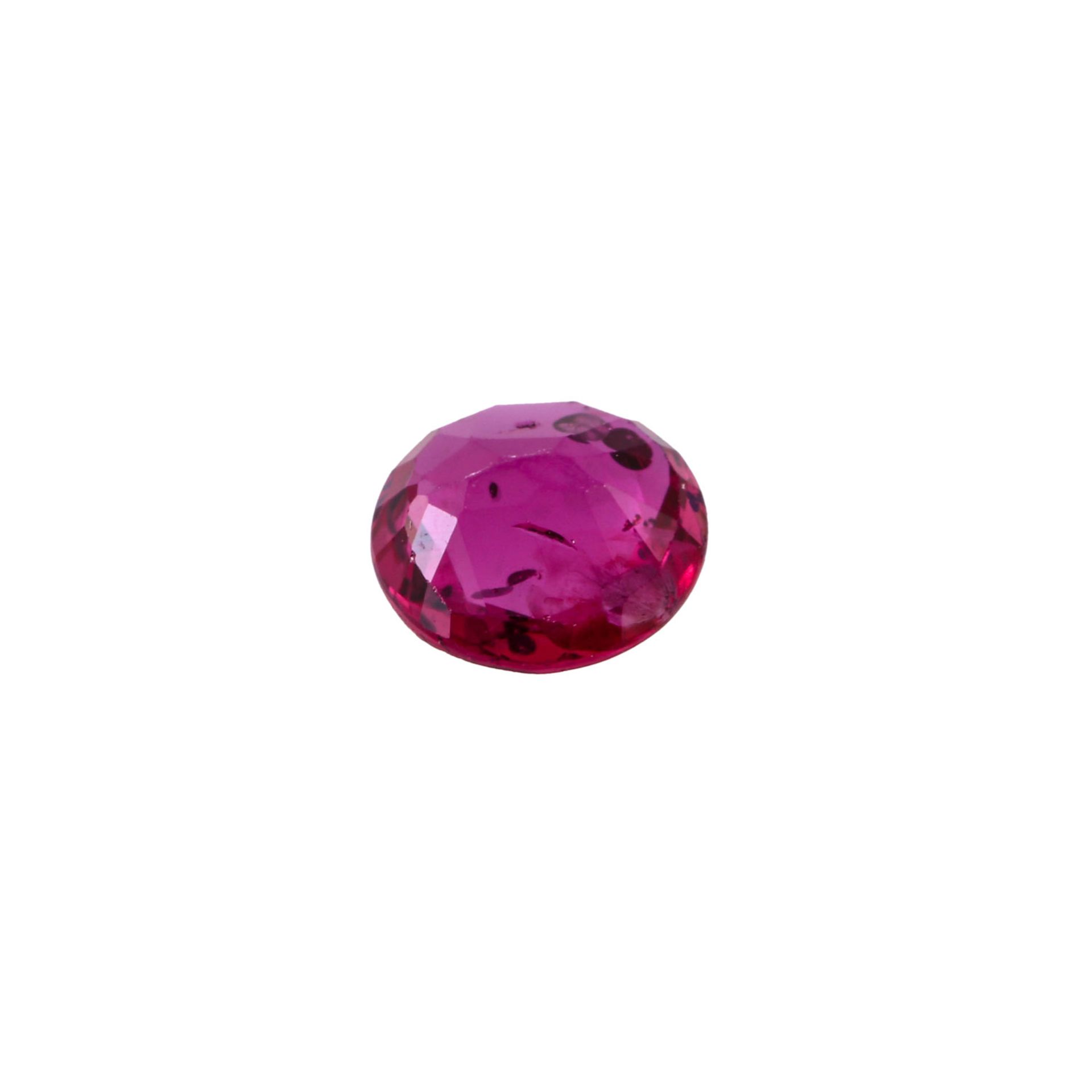 Loser Rubin von 0,53 ct, - Image 2 of 5