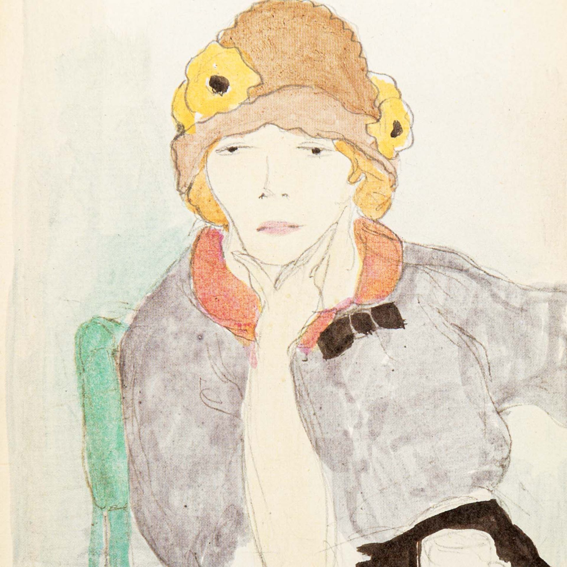 MAMMEN, JEANNE (1890-1976), Skizzenbuch 1914, Faksimile, - Bild 5 aus 7