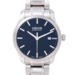 UNION Glashütte Viro Herren Armbanduhr, Ref. D00.407 A. Aus 2016.