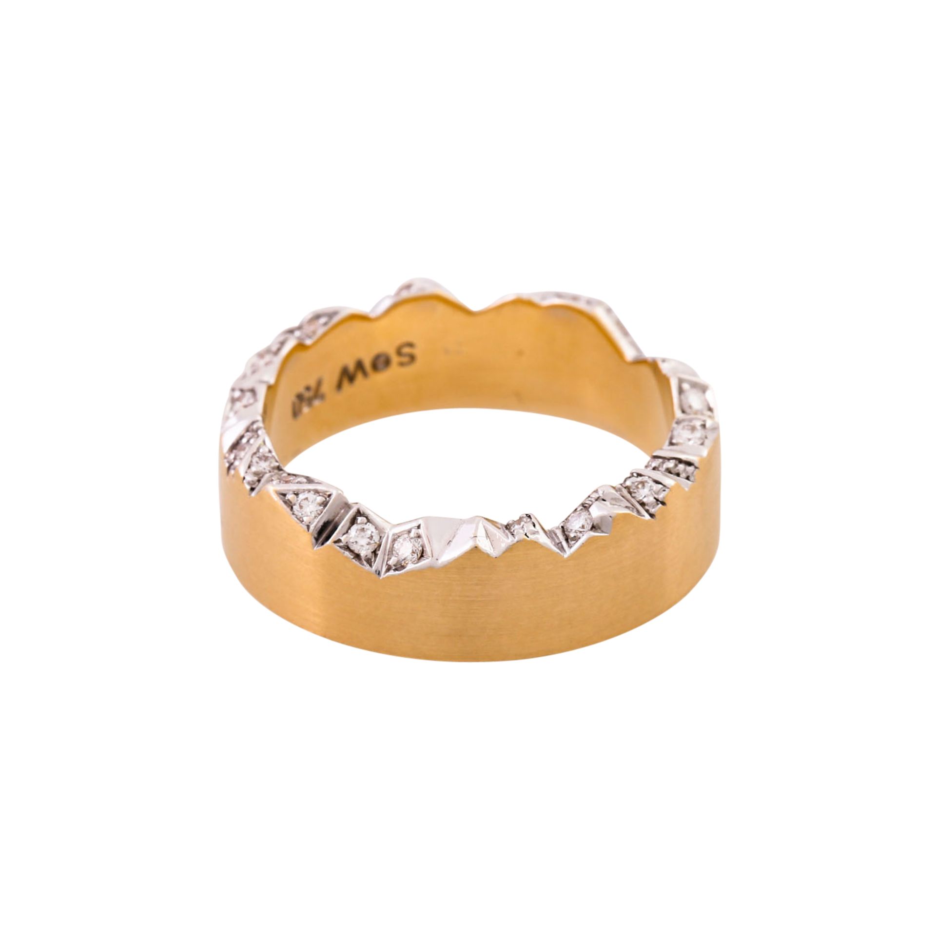 Ring mit Brillanten zus. ca. 0,16ct,