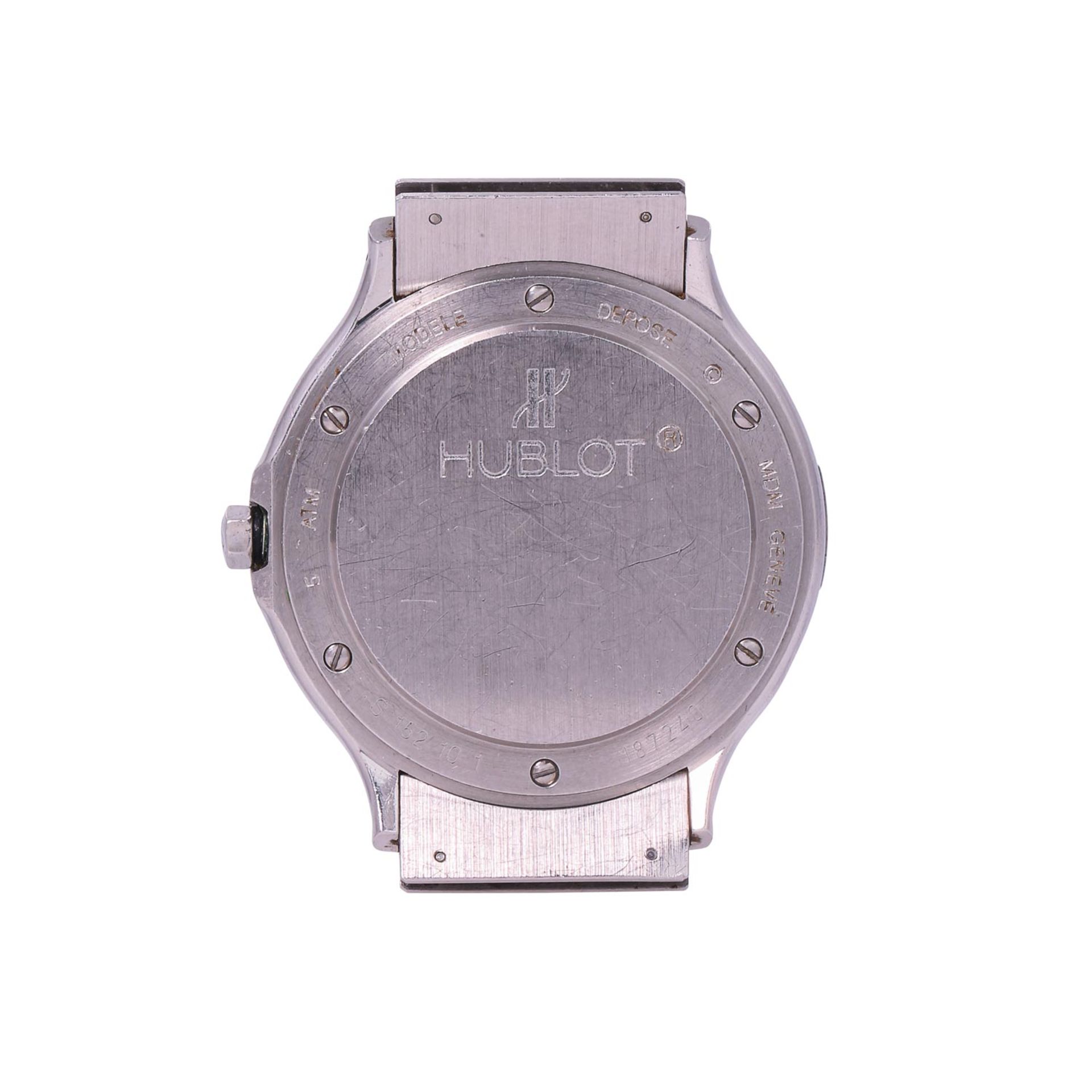 HUBLOT Neo Vintage MDM Geneve, Ref. S.152.10.1, Armbanduhr. Ca. 1990er Jahre. - Bild 2 aus 7