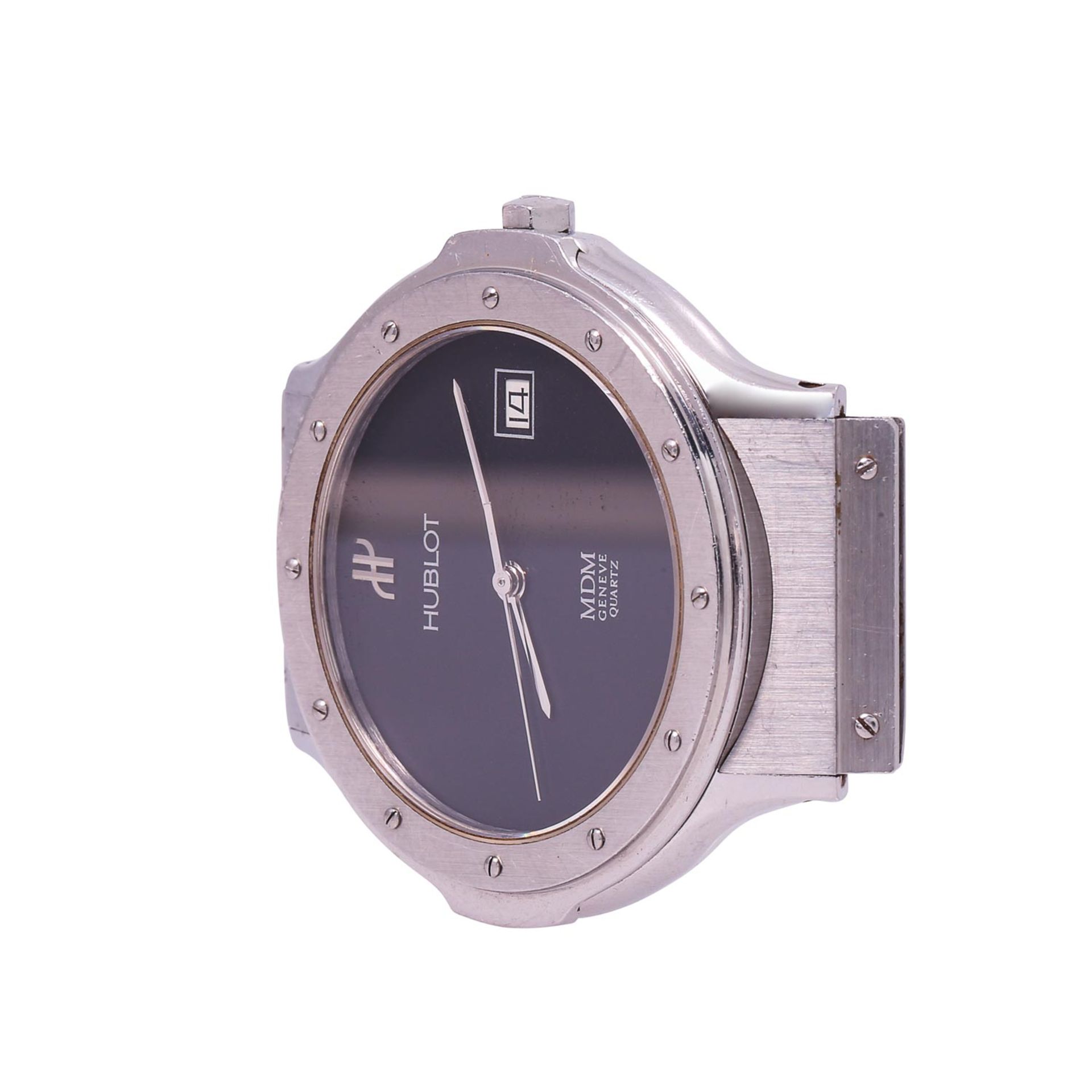 HUBLOT Neo Vintage MDM Geneve, Ref. S.152.10.1, Armbanduhr. Ca. 1990er Jahre. - Bild 6 aus 7