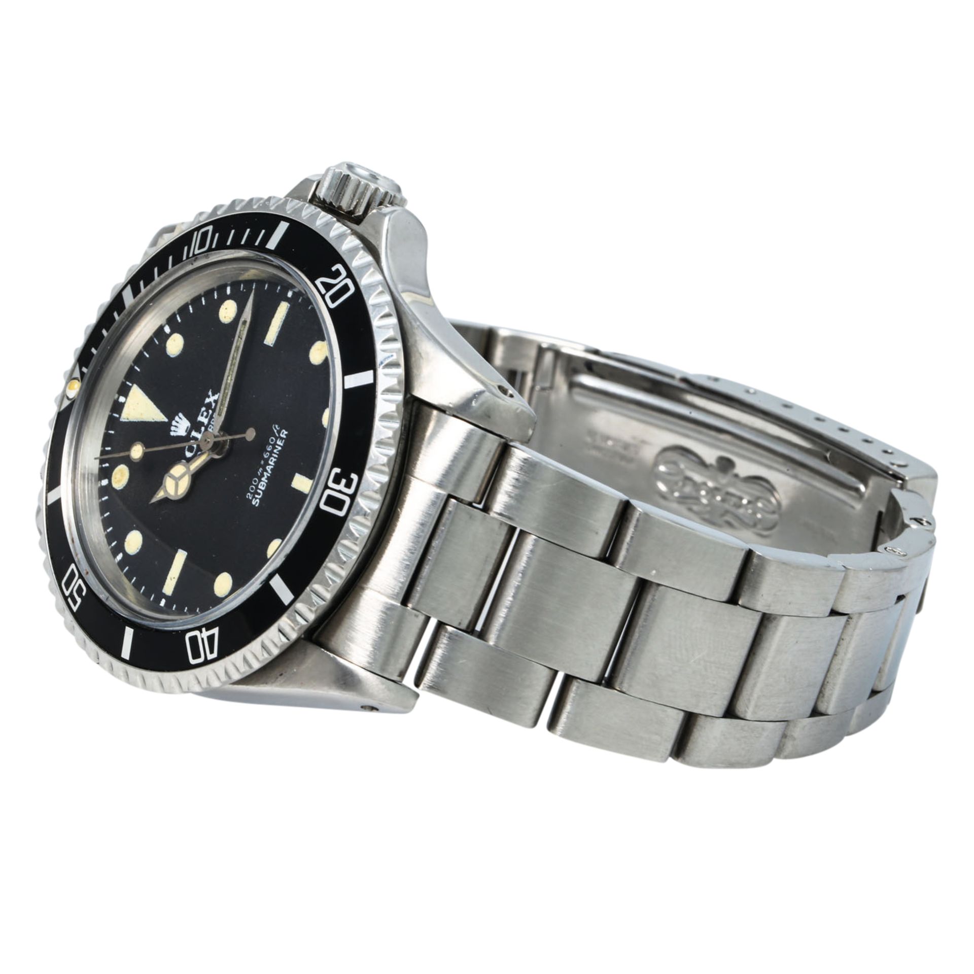 ROLEX Vintage Submariner No Date "Meters First", Ref. 5513. Armbanduhr. Ca. 1967. - Bild 7 aus 7