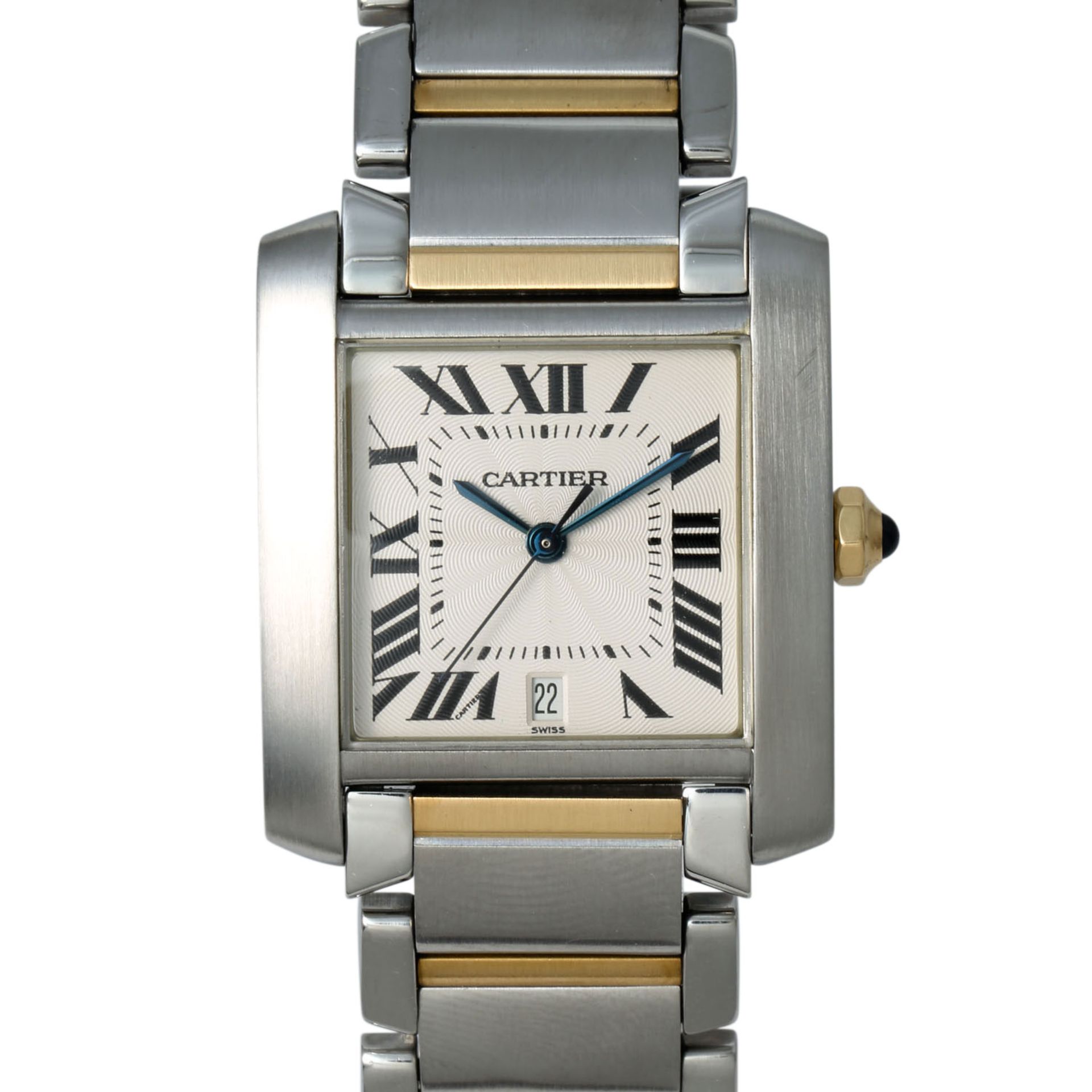 CARTIER Tank Francaise, Ref. 2302. Armbanduhr. Ca. 2000er Jahre.