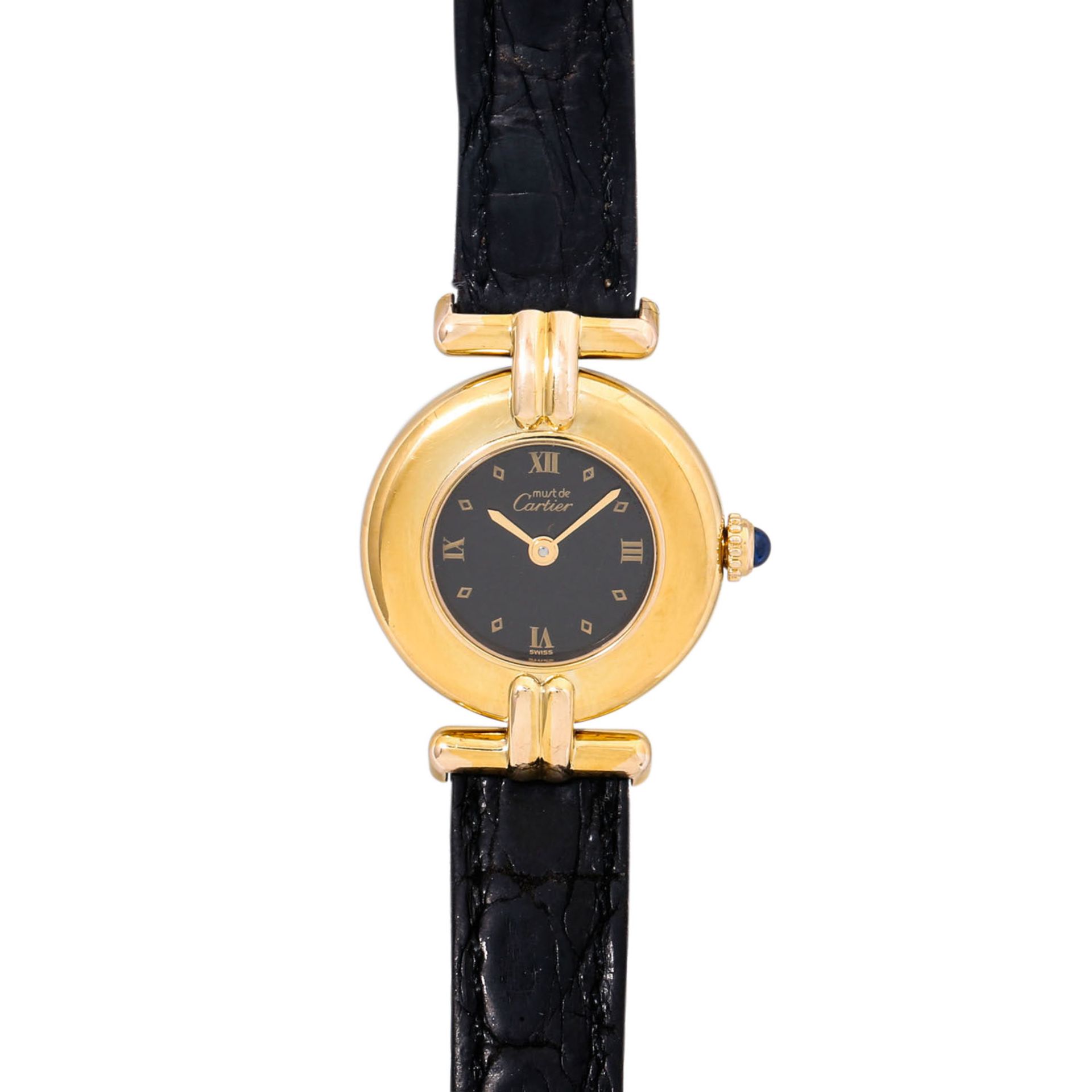 CARTIER Neo Vintage Colisee Vermeil, Ref. 590002. Damenuhr.