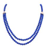 Collier aus Lapislazuli,