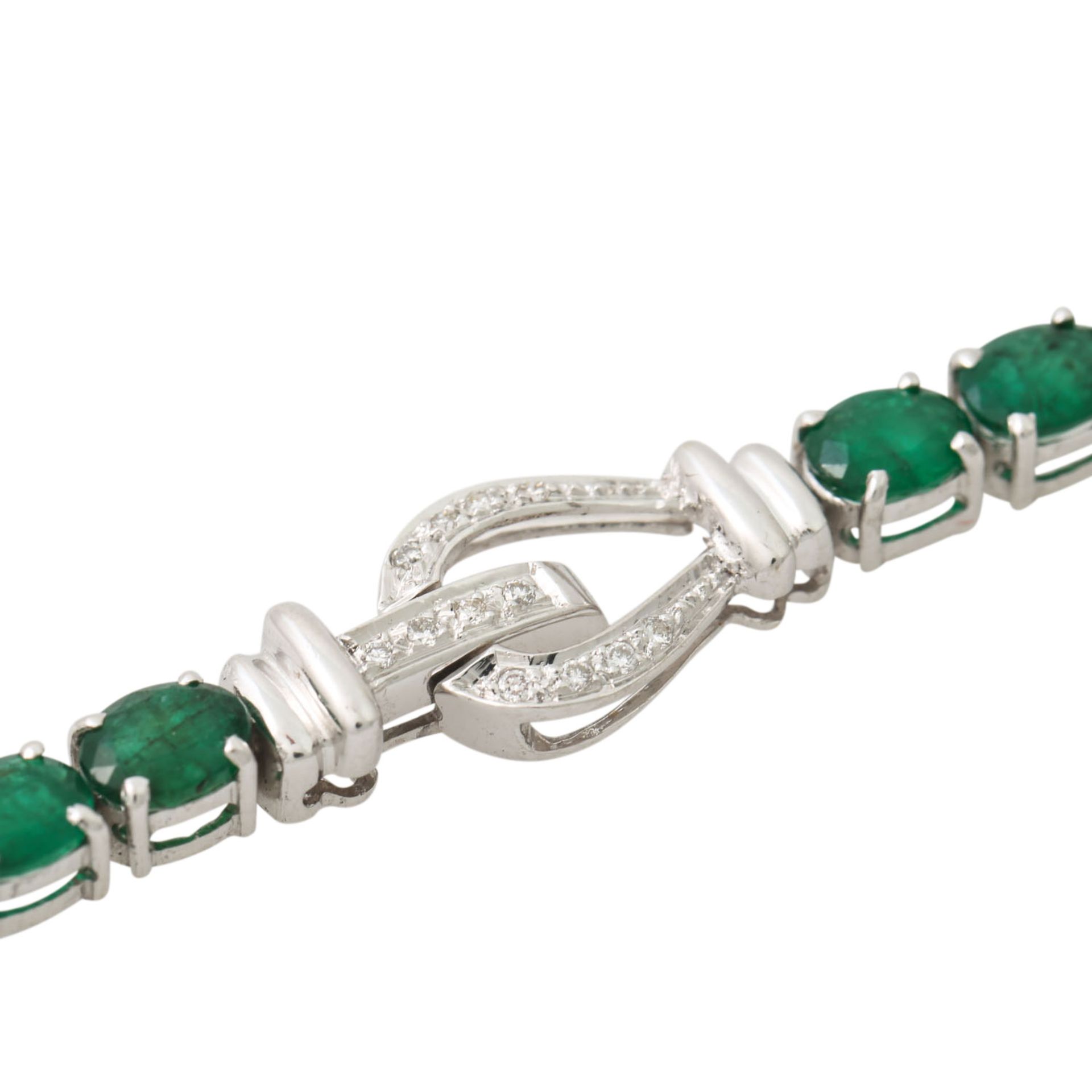 Armband mit 24 Smaragden - Image 4 of 5