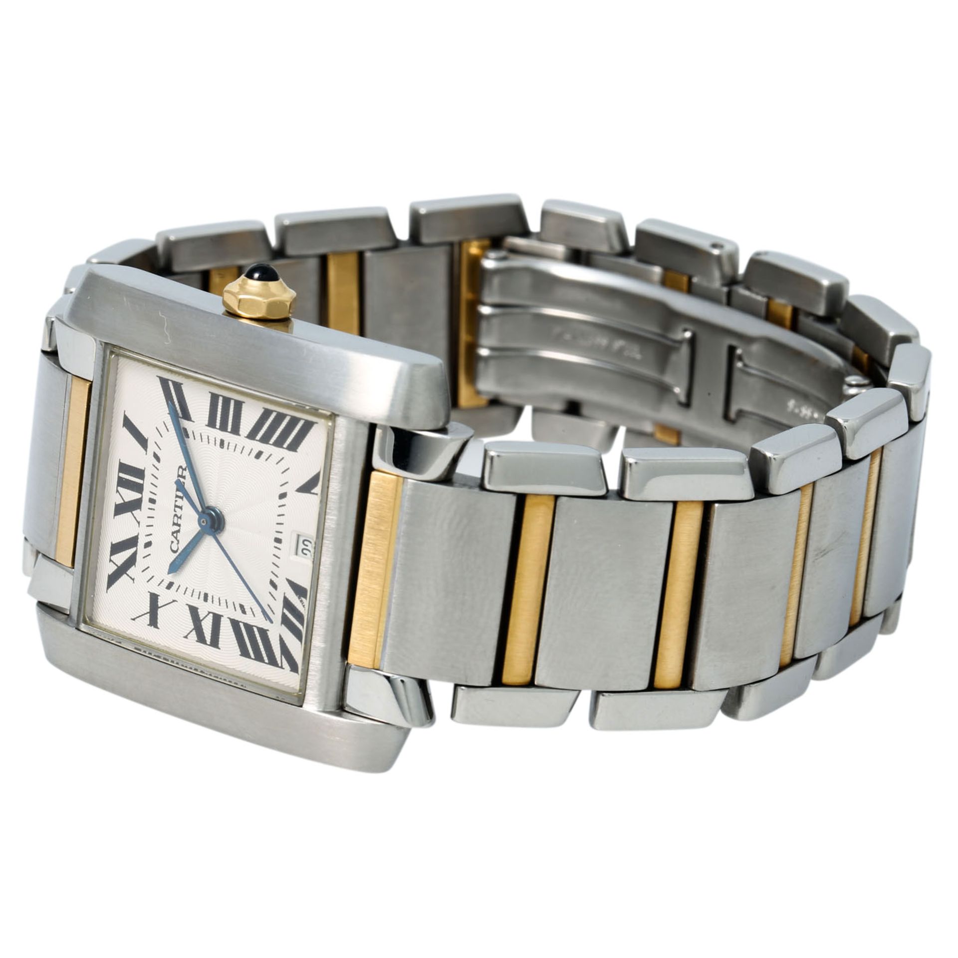 CARTIER Tank Francaise, Ref. 2302. Armbanduhr. Ca. 2000er Jahre. - Bild 7 aus 7