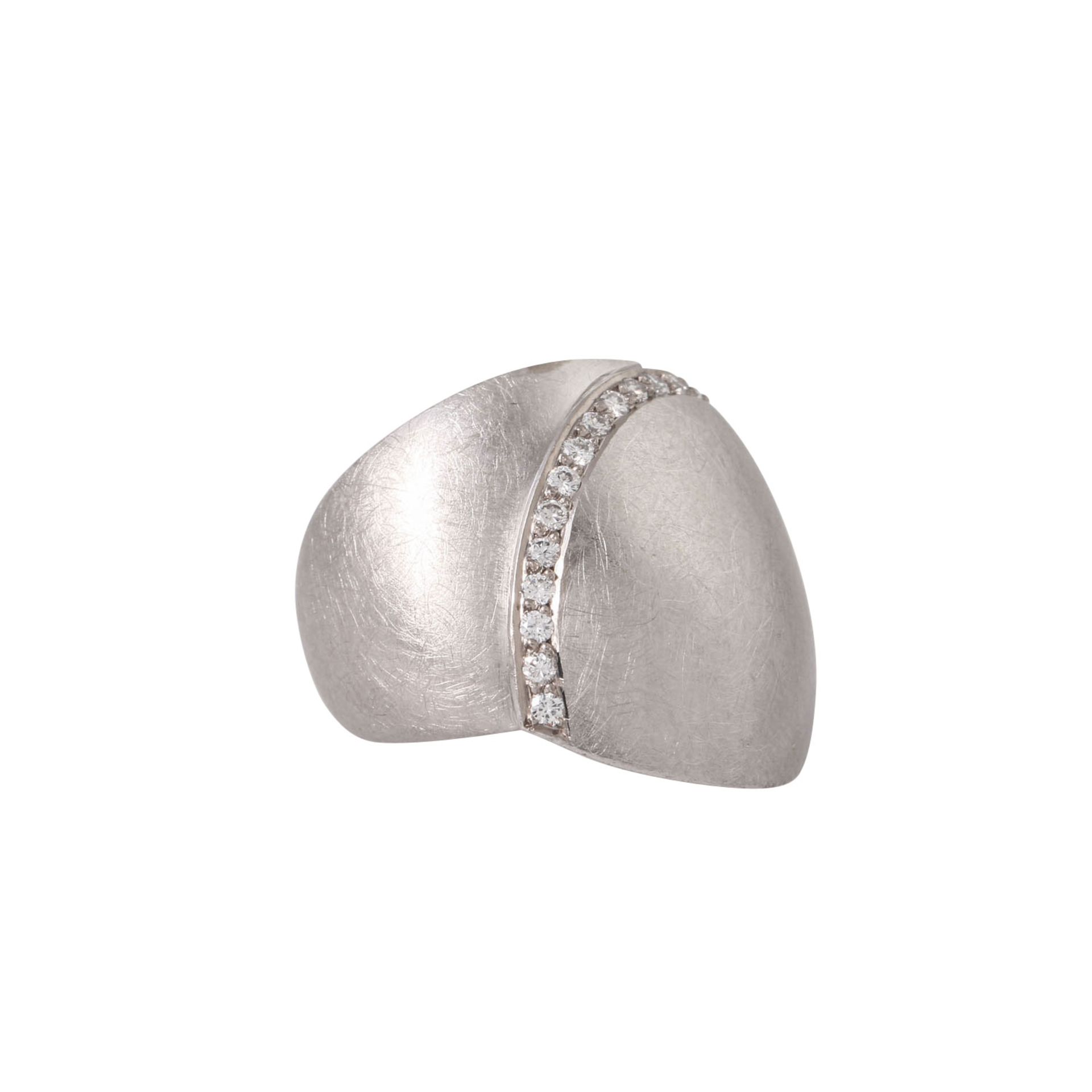 Ring mit Brillanten von zus. ca. 0,25 ct,